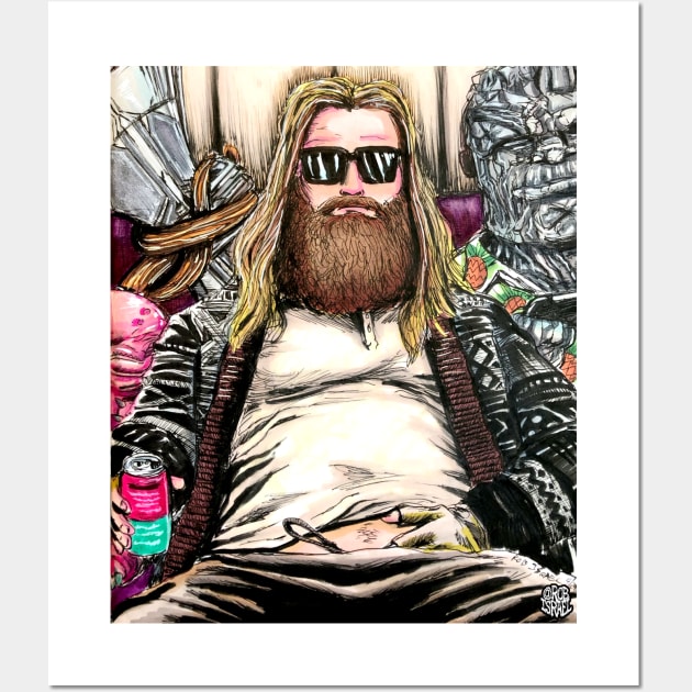 Norse Dude Wall Art by Robisrael